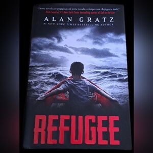 Refugee by - Black and Red Cover